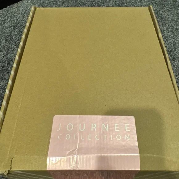 Journee Women's Taupe Wide Calf Knee-High Boots Size 8 EUC - Picture 15 of 16